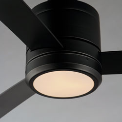 Tanker 52" Black Outdoor E-Star LED Fan